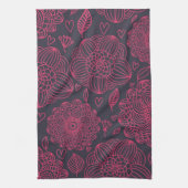 Floral Pattern Theedoek (Verticaal)