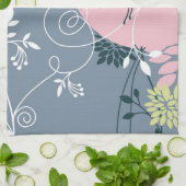 Floral Pattern Theedoek (Gevouwen)