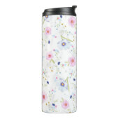  Floral Pattern Thermosbeker (Gedraaid links)