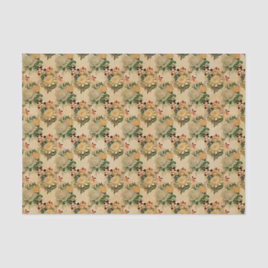 Floral Pattern Tissuepapier (Voorkant)