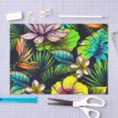 Floral Pattern Tissuepapier (Craft)