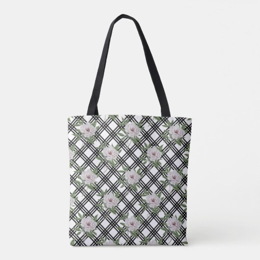 Floral Pattern Tote Bag (Achterkant)