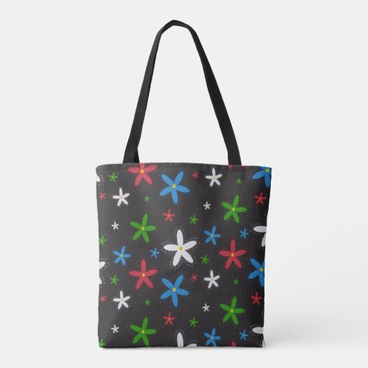 Floral Pattern Tote Bag (Achterkant)