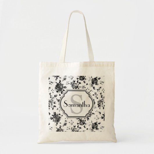 Floral Pattern Tote Bag (Voorkant)
