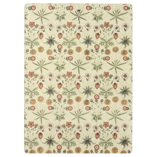 Floral Pattern van William Morris - Klembord (Achterkant)
