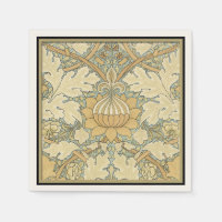 Floral Pattern van William Morris - Paper Napkins