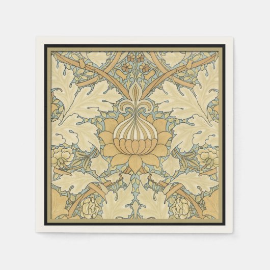 Floral Pattern van William Morris - Paper Napkins Servetten (Voorkant)