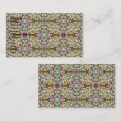 Floral Pattern Visitekaartje (Voorkant / Achterkant)