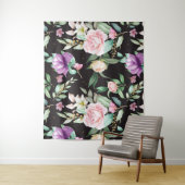 Floral Pattern Wandkleed (In situ)