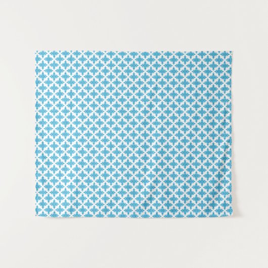 Floral Pattern Wandkleed (Voorkant (horizontaal))