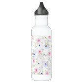 Floral Pattern Waterfles (Links)
