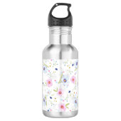 Floral Pattern Waterfles (Voorkant)