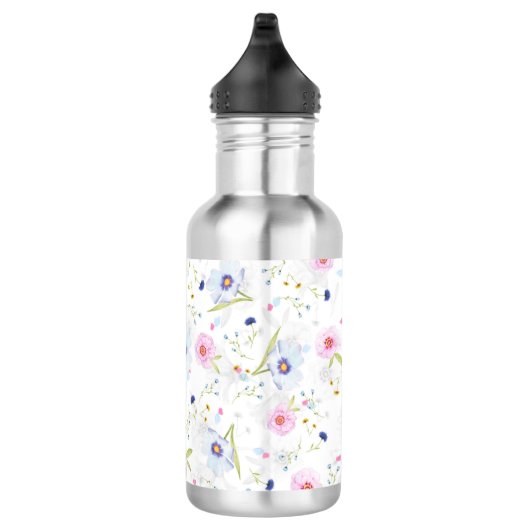  Floral Pattern Waterfles (Rechts)