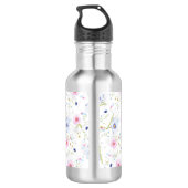 Floral Pattern Waterfles (Achterkant)