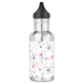 Floral Pattern Waterfles (Links)