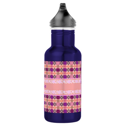 Floral Pattern Waterfles (Rechts)