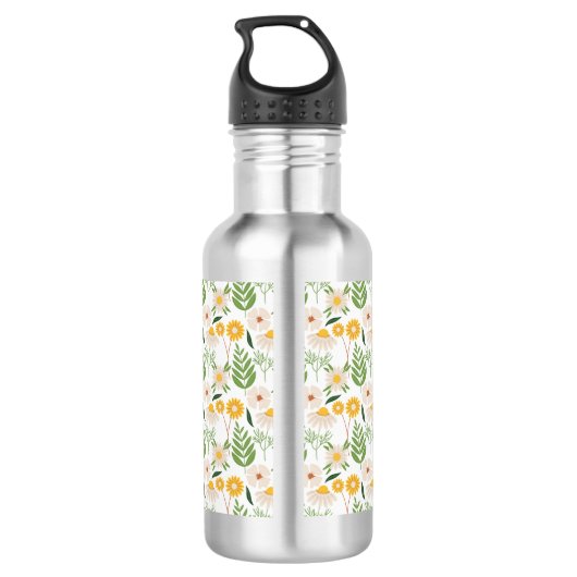 Floral Pattern Waterfles (Achterkant)