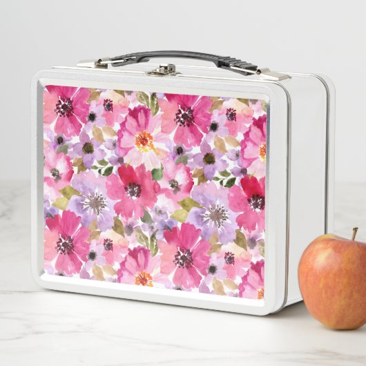 Floral Pattern-Waterverf (In situ)