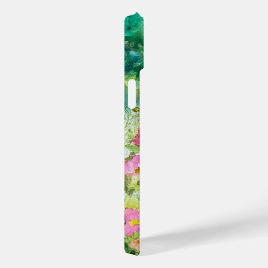 Floral Pattern Waterverf Case-Mate iPhone Case (Achterkant / Rechts)