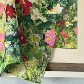 Floral Pattern Waterverf Schort