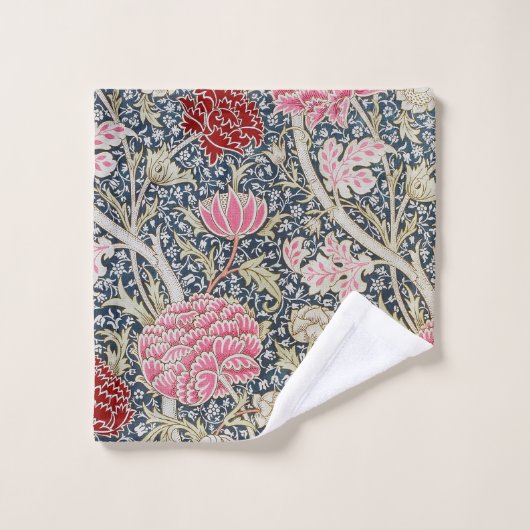 Floral Pattern, William Morris Bad Handdoek (Wasdoekje)