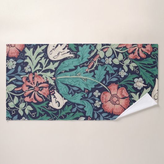 Floral Pattern, William Morris Badhanddoek (Badhanddoek)