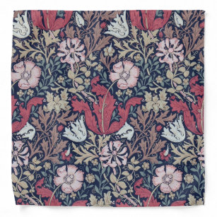 Floral Pattern, William Morris Bandana