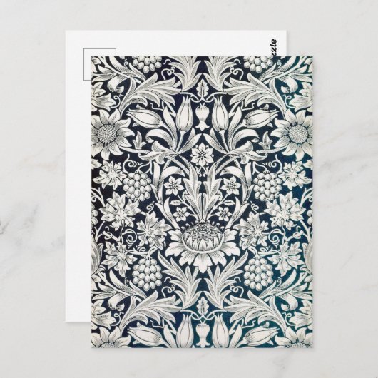  Floral Pattern, William Morris Briefkaart (Voorkant / Achterkant)