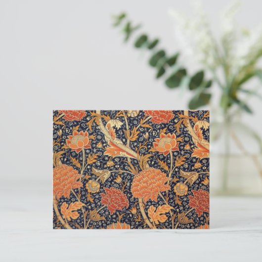  Floral Pattern, William Morris Briefkaart (Staand voorkant)