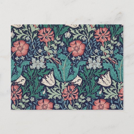  Floral Pattern, William Morris Briefkaart (Voorkant)