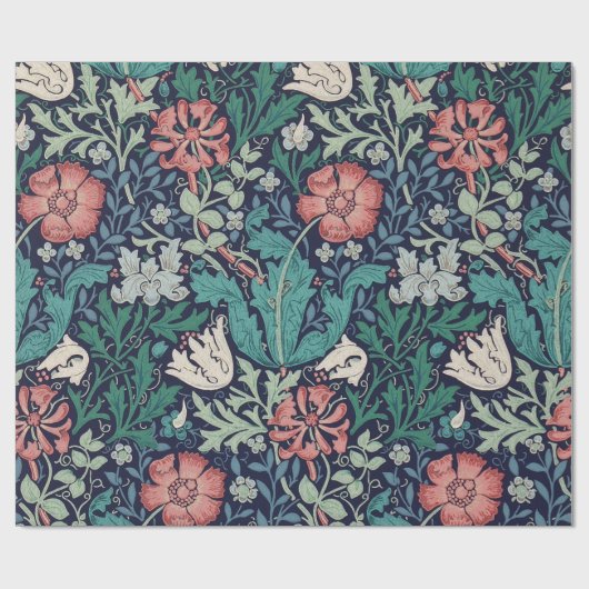  Floral Pattern, William Morris Cadeaupapier (Vlak)
