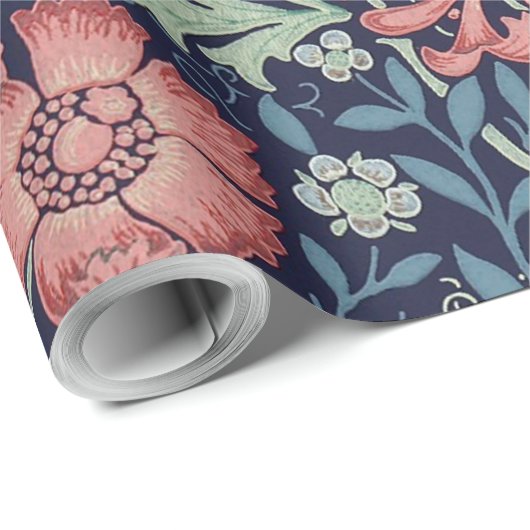  Floral Pattern, William Morris Cadeaupapier (Rol Hoek)
