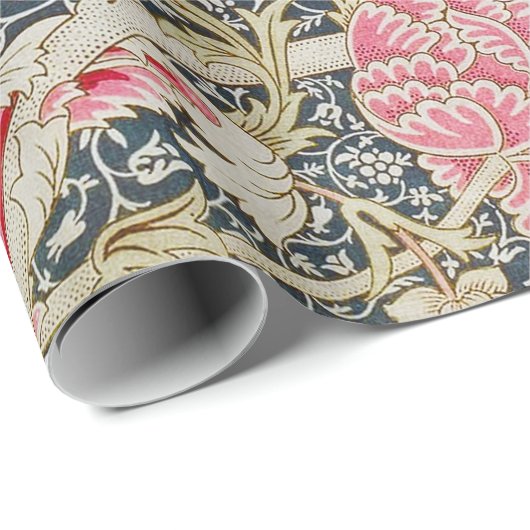  Floral Pattern, William Morris Cadeaupapier (Rol Hoek)