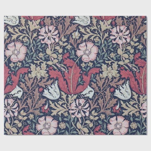  Floral Pattern, William Morris Cadeaupapier (Vlak)