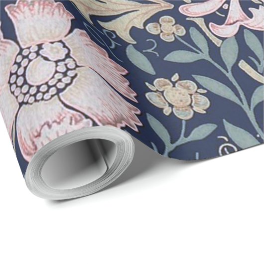  Floral Pattern, William Morris Cadeaupapier (Rol Hoek)