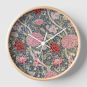  Floral Pattern, William Morris Clock