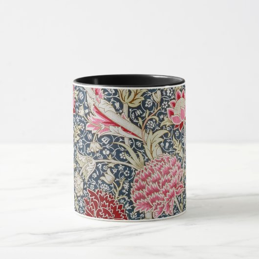 Floral Pattern, William Morris Coffee Mok (Midden)