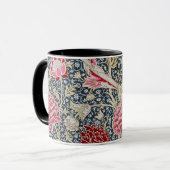 Floral Pattern, William Morris Coffee Mok (Voorkant links)