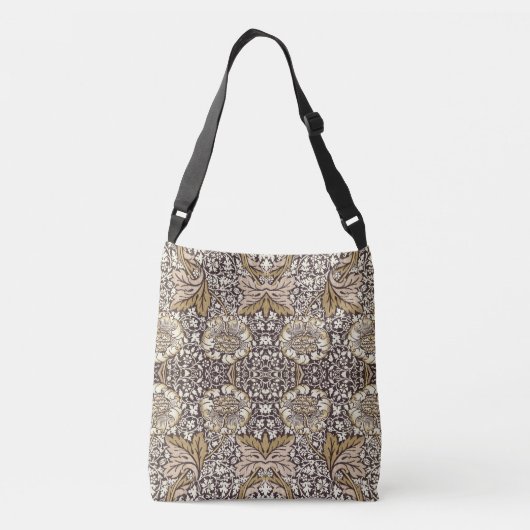 Floral Pattern - William Morris Crossbody Tas (Achterkant)