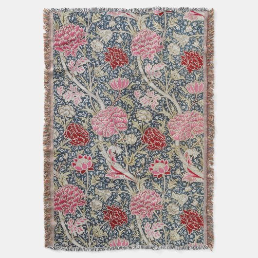 Floral Pattern, William Morris Deken (Voorkant Verticaal)