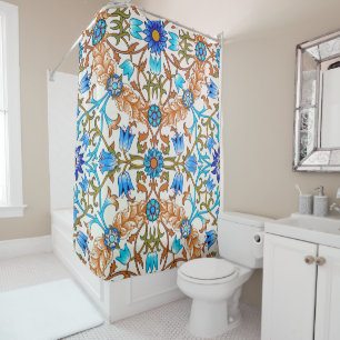 Floral Pattern, William Morris Douchegordijn