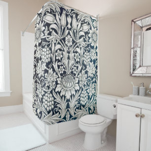 Floral Pattern, William Morris Douchegordijn