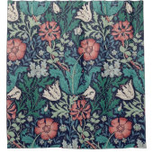 Floral Pattern, William Morris Douchegordijn (Voorkant)