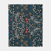  Floral Pattern, William Morris Fleece Deken (Voorkant)