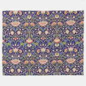 Floral Pattern, William Morris Fleece Deken (Voorkant (Horizontaal))