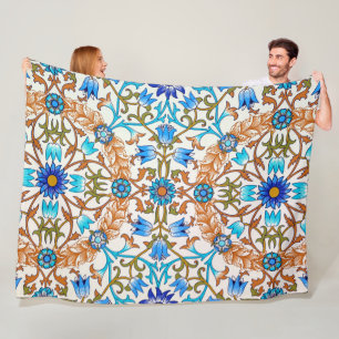 Floral Pattern, William Morris Fleece Deken
