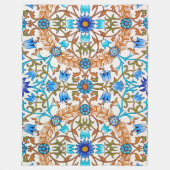  Floral Pattern, William Morris Fleece Deken (Voorkant)