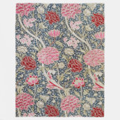  Floral Pattern, William Morris Fleece Deken (Voorkant)