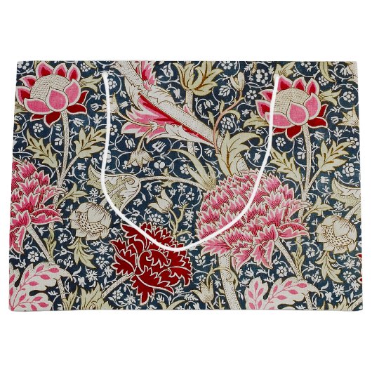  Floral Pattern, William Morris Groot Cadeauzakje (Voorkant)