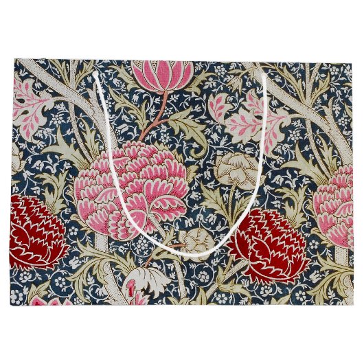  Floral Pattern, William Morris Groot Cadeauzakje (Achterkant)